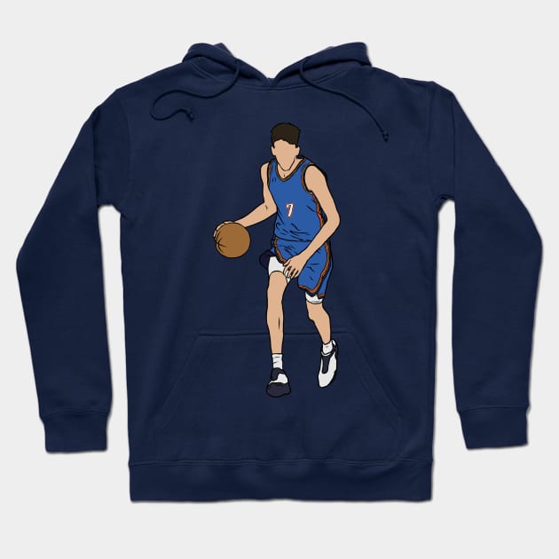 Chet Holmgren Dribbling Hoodie by rattraptees